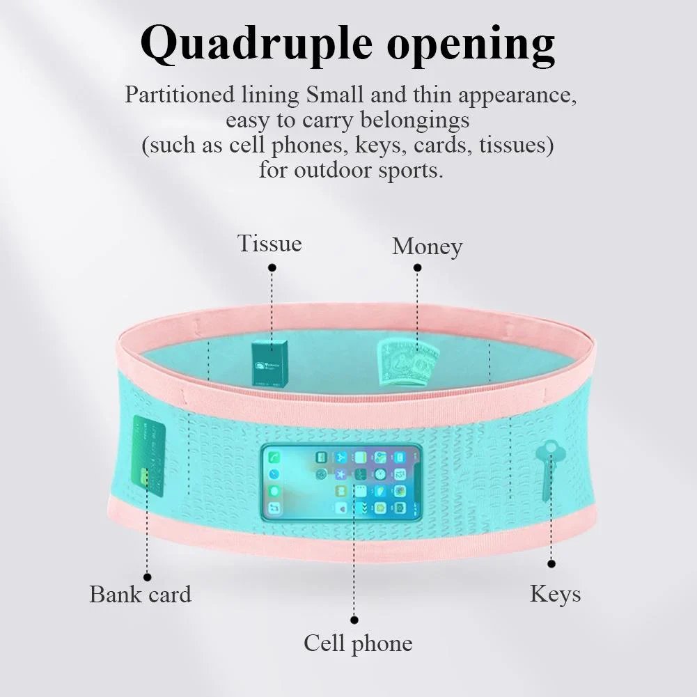 🔥Mother's Day Sale - 70% OFF 💖Multifunctional Knit Breathable Concealed Fanny Packs, Buy 2 Save 10%
