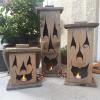 🎃Early Halloween Sale👻Handmade Wooden Halloween Glowing Lantern-BUY 2 FREE SHIPPING