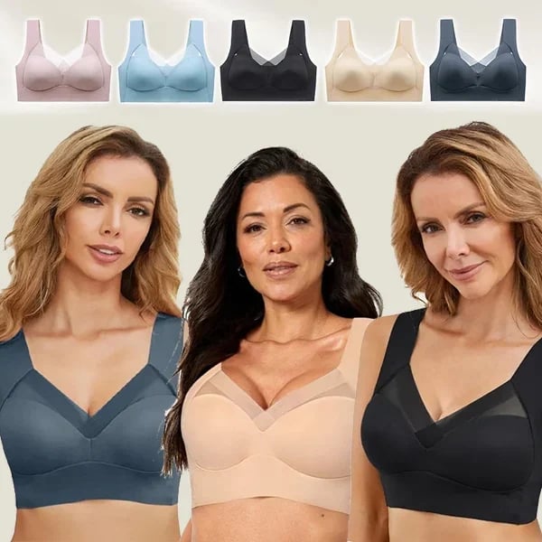 🎁Letzter Tag Kaufe 1 und erhalte 3 Packungen🔥Sexy Push Up Wireless BHs