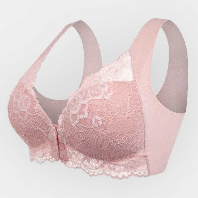 🎁LAST DAY 45% OFF🎁Front Closure 5D Shaping Push Up Bra – Seamless, Beauty Back, Comfy