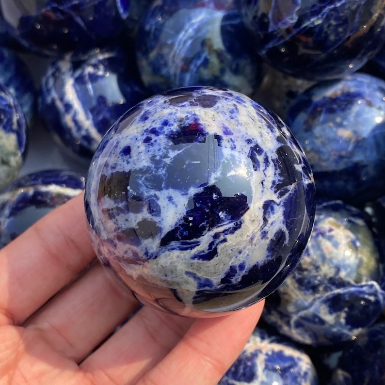 🔥Handmade Planet Natural Sodalite Ball - Buy 2 Free Shipping