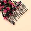 🔥Christmas Sale 48% OFF🎄Magic Flower Elastic Double Row Hair Comb