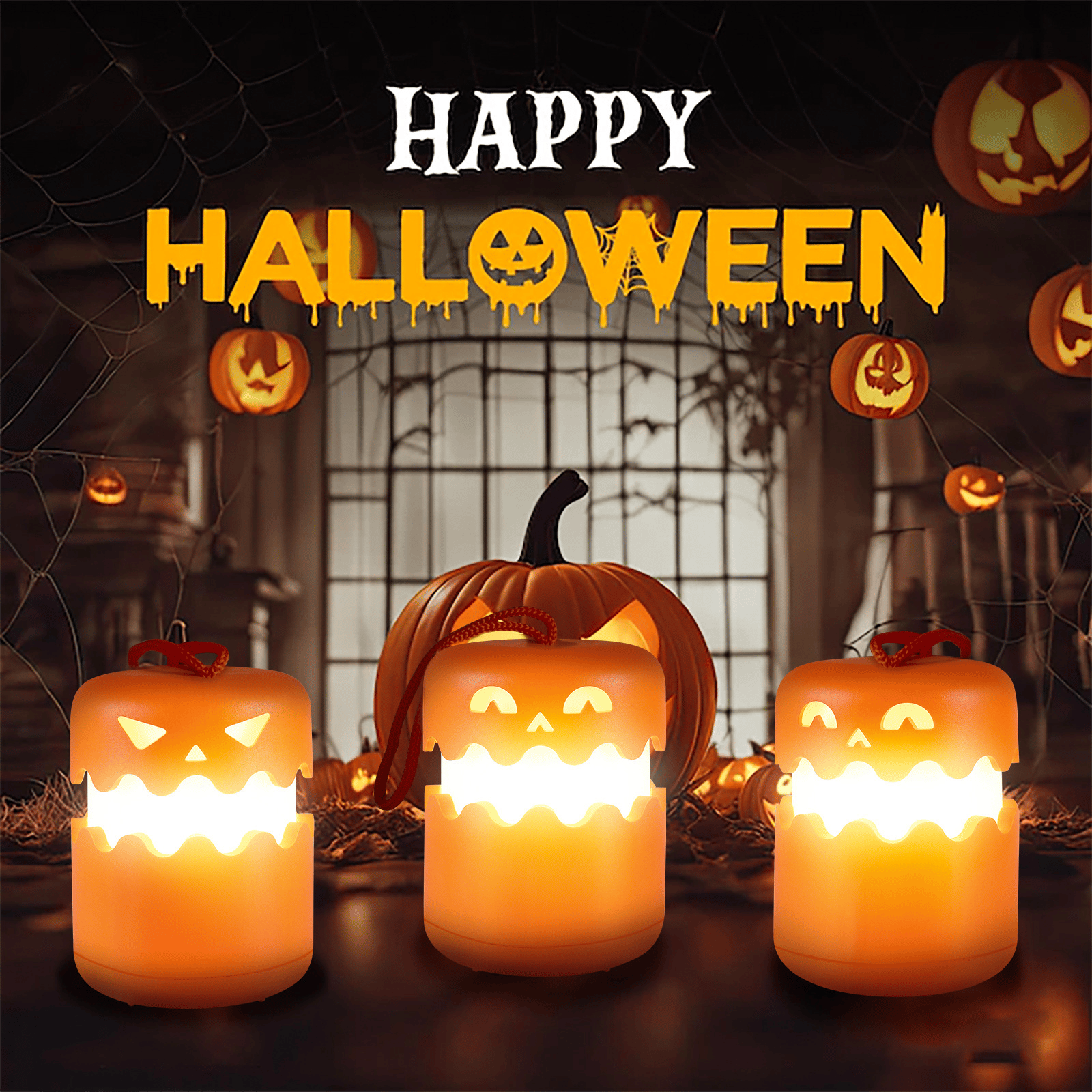 🎁TikTok Last Day Sale - 70% OFF🎉2025 Reusable Pumpkin Lantern🎃