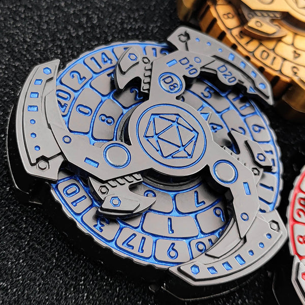 🔥🔥LAST Sale 70% OFF--Dungeons and Dragons Metal Dice Spinner（BUY 2 FREE SHIPPING)