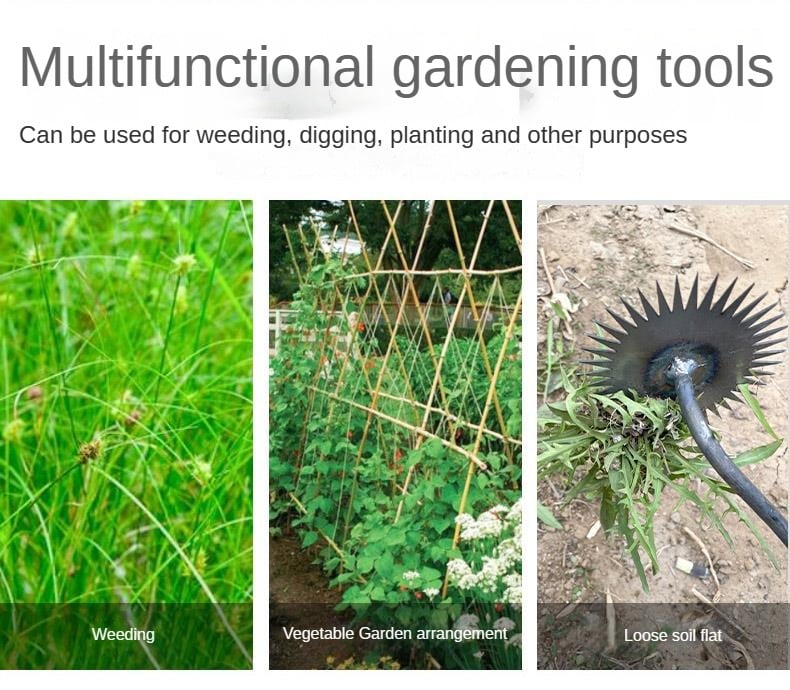 🔥【Offer $10】Multifunctional weeding gardening tools
