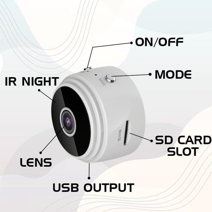 Mini 1080p HD Wireless Magnetic Security Camera,Buy 2 Free Shipping