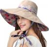 Packable Large Brim Sun Hat for Women - 6.7