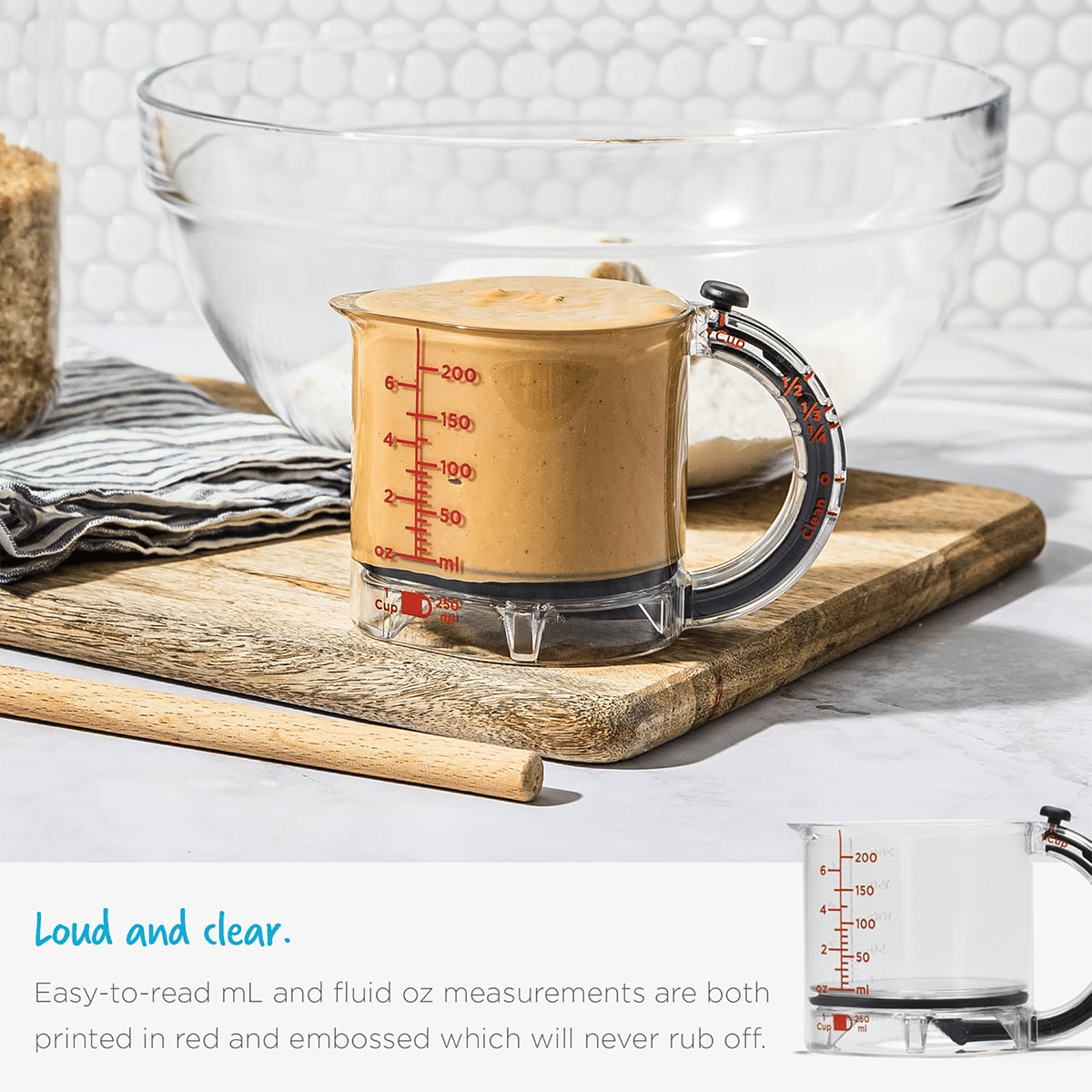 🔥Last Day Promotion 50% OFF🔥4-in-1 Adjustable Measuring Cup
