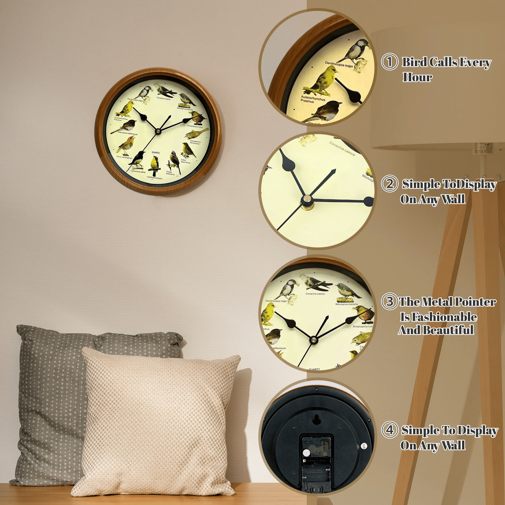 💥Spring Hot Sale 49% Off 💥Singing Bird Wall Clock