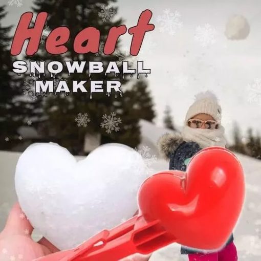 (2021 NEW YEAR PROMOTION - SAVE 50% OFF) HEART SHAPED SNOWBALL MAKER-BUY 2 GET EXTRA 10% OFF