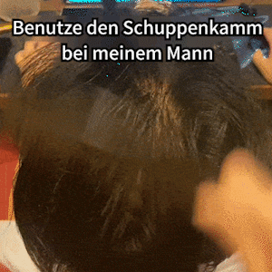 🔥 Waschfreie Kopfhaut- und schuppenfreie Massagebürste