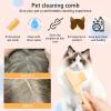 🔥NEW YEAR SALE - Self-cleaning Pet Flea Comb Grooming Brush