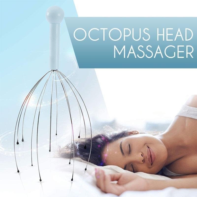 ⚡⚡Last Day Promotion 48% OFF - Octopus Head Massager🔥BUY 2 GET 1 FREE