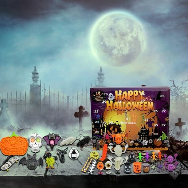 ☠️Halloween Advent Calendar Toy Set（Save 49% on the first week of pre-sale）