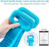 Silicone Back Scrubber for Shower, Handle Body Washer