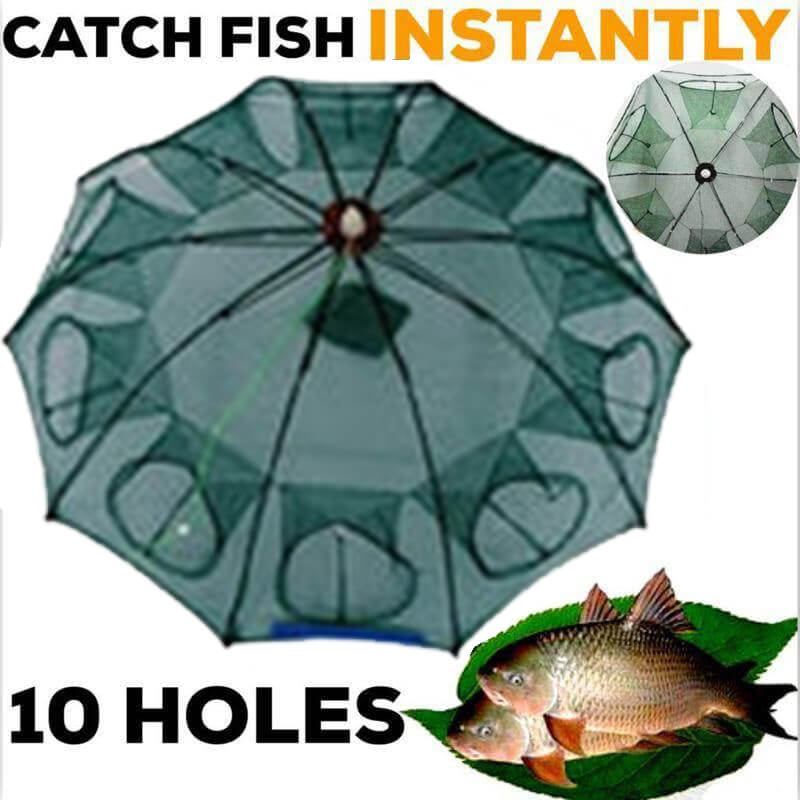 🔥Last Day Promotion 50% OFF🔥Automatic Foldable Strengthened Fish Catcher