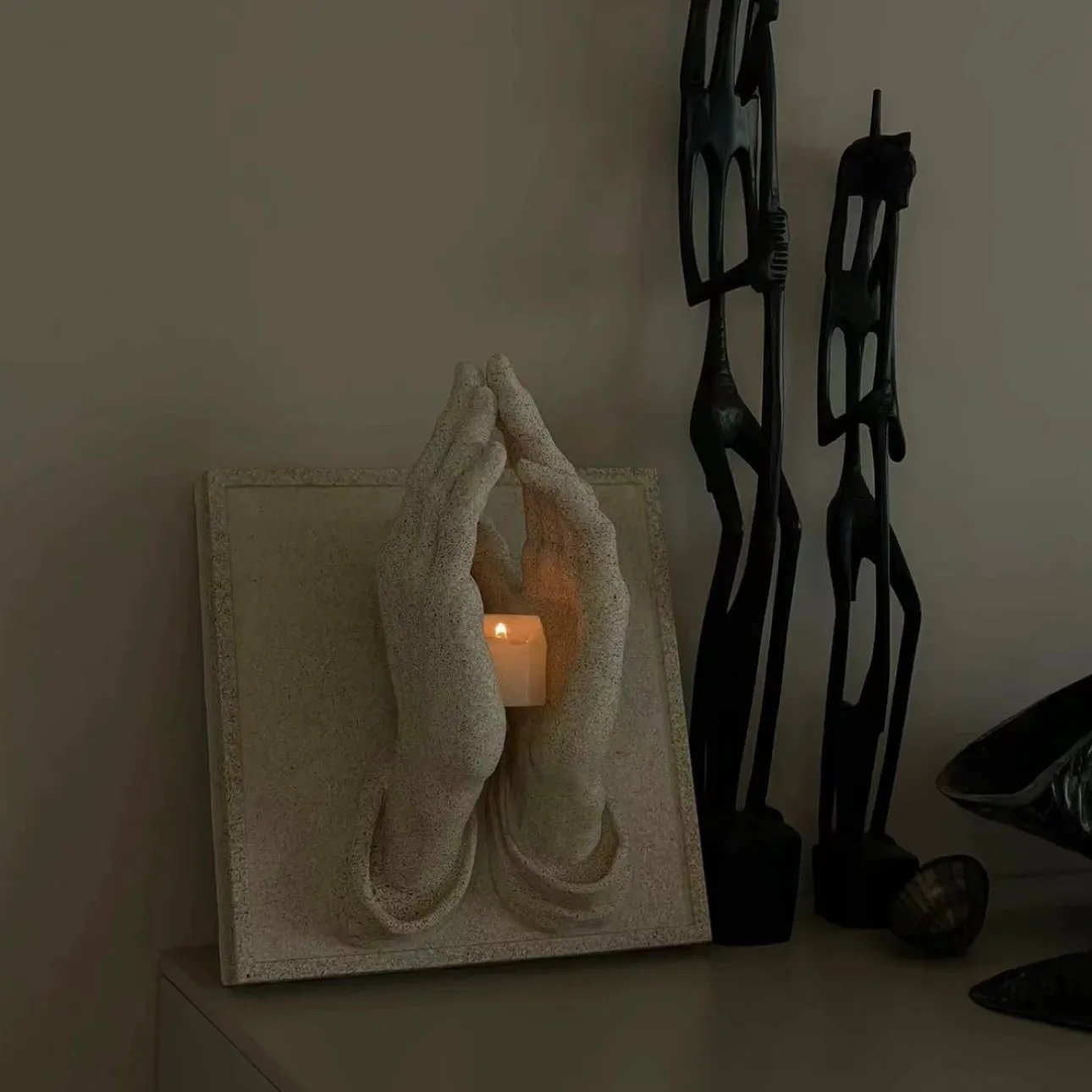 🎁TikTok Last Day Sale - 70% OFF✝️🙏Praying Hands--A Perfect Blend of Warmth and Wishes💖