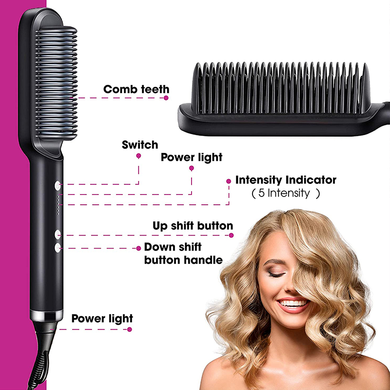 🔥Last Day Promo 55% OFF🔥 Hair Straightener Brush