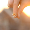 💕To My Daughter 👧 Sunflower Fidget Ring💕Buy 2 get Extra 10% OFF