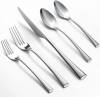 Alata Potter 20-Piece Forged Silverware Set Stainless Steel Flatware Set Cutlery Set,Service for 4,Mirror Finish,Dishwasher Safe