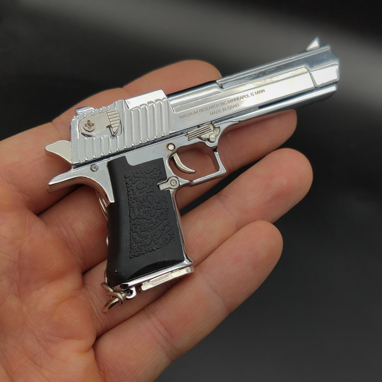 Desert Eagle Full Metal Gun Model Model Toy Keychain