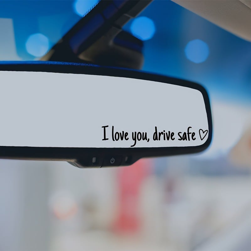 🔥Last Day Promotion 50% OFF🔥I love you, drve safe Sticker(3pcs)