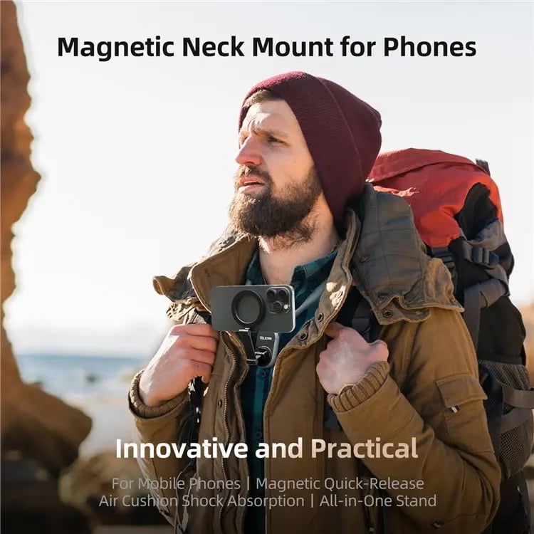 🔥Last Day Sale - 50% OFF🎁Magnetic Neck Mount for Phones⚡Buy 2 Get Free Shipping