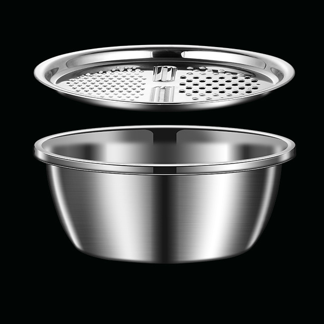 🔥Last Day Promotion 70% OFF🔥Germany Multifunctional Stainless Grater Steel Basin