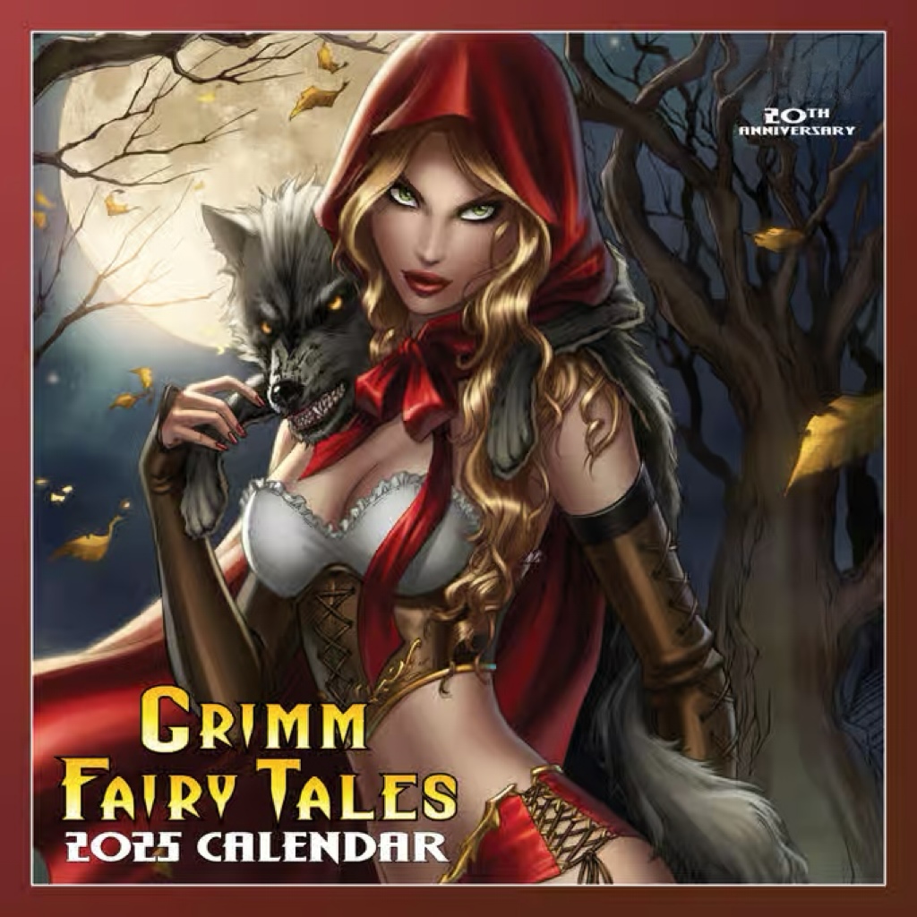 📅20th Anniversary Grimm Fairy Tales 2025 Calendar