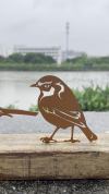 🔥 Independence Day Sale – 50% OFF! 🔥 Rustic Metal Bird Silhouette – Weathered Iron Garden Decor for Outdoor Lawn & Yard Sculpture
