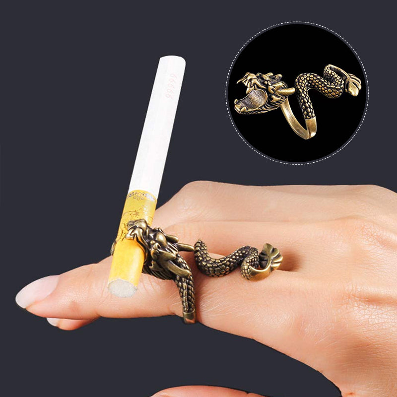 Last Day Promotion 48% OFF - Metal Gold Dragon Ring Holder