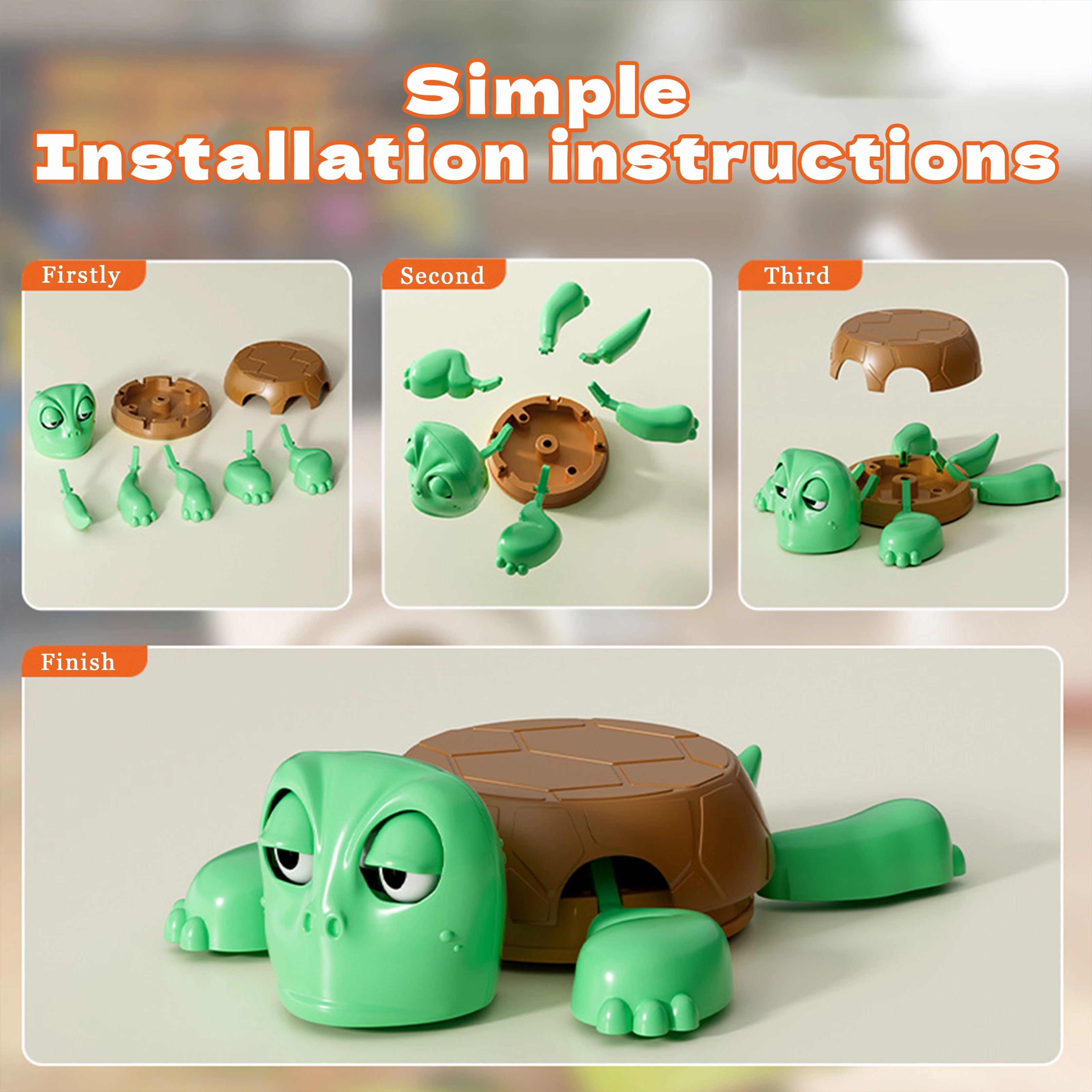 Last Day 70% OFF🔥Turtle Funny Coasters - Funny open eyes design