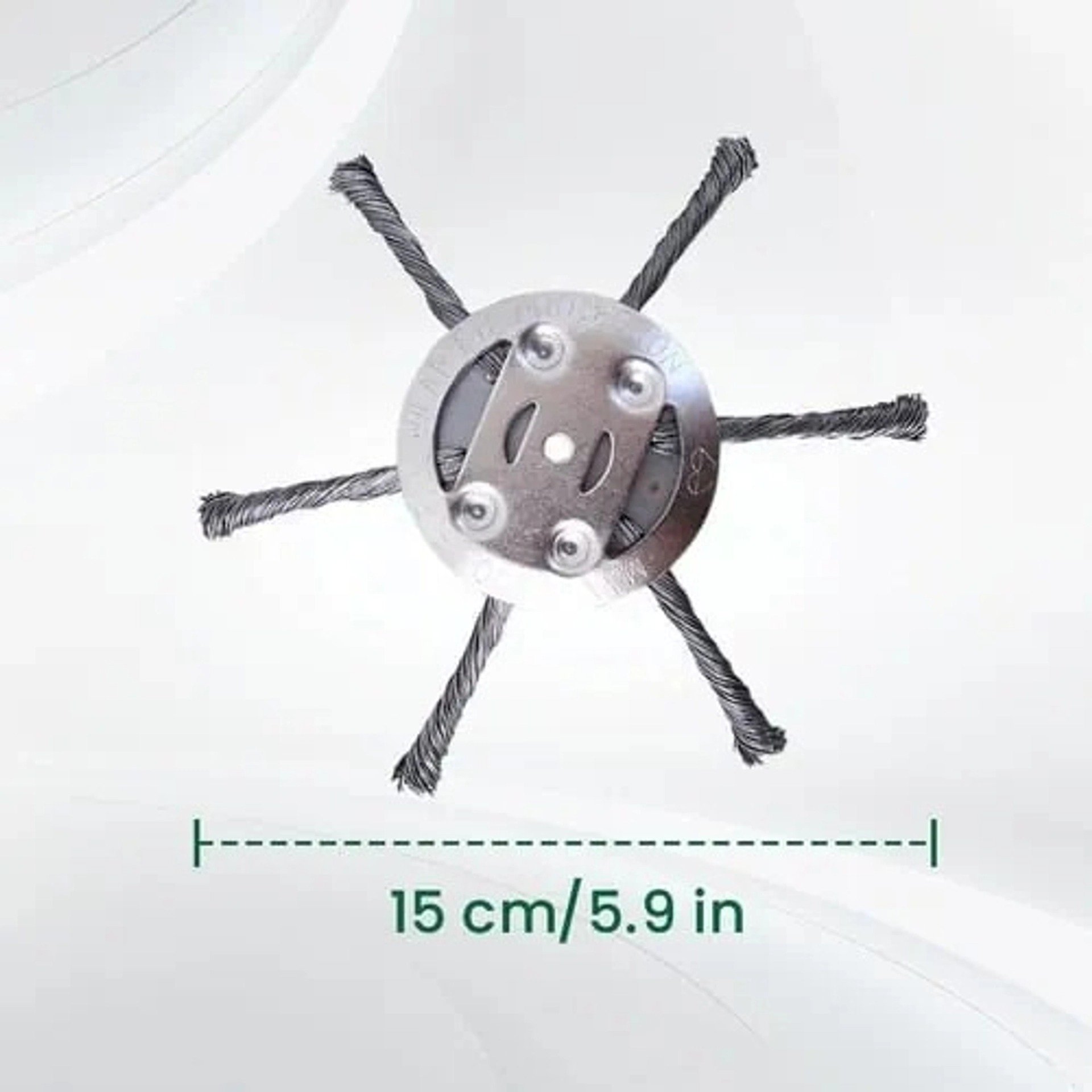 🔥BUY 2 GET 1 FREE 👨‍🌾6 inch Steel Wire Brush Cutter Trimmer Head