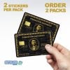 🙏60% OFF For Charlie's Fans -🎗️🕊️Charlie kirk debit card stickers
