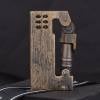 2024 Newest Brass One Button Push Mechanical Machete Lighter