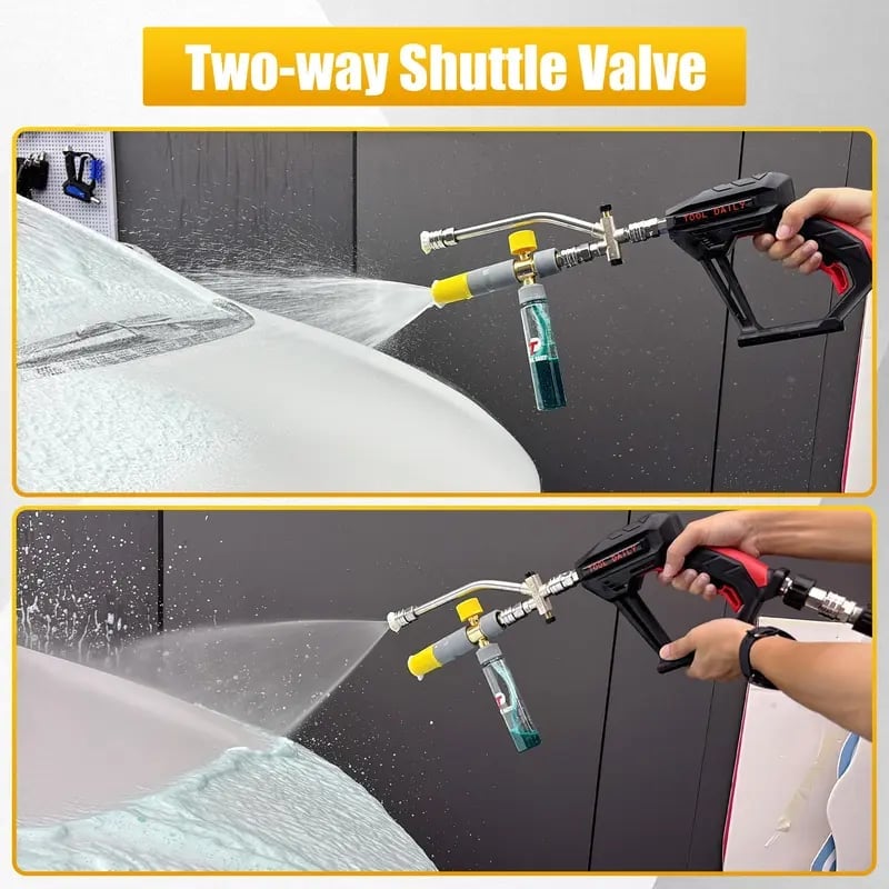 Last Day Promotion 70% OFF - 🔥2-in-1 High-Pressure Car Washer Nozzle Accessories⚡Buy 2 Get Free Shipping