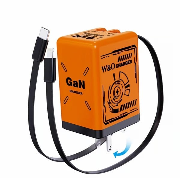 ⏰LAST DAY SALE 50% OFF💥W&O 2-in-1 GaN 120W Fast Charger