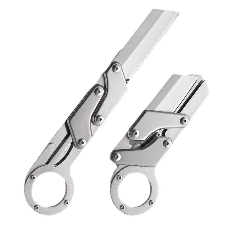 🔥Hot Sale 49% OFF🔪7 Inch Unique  All Steel Folding Knife