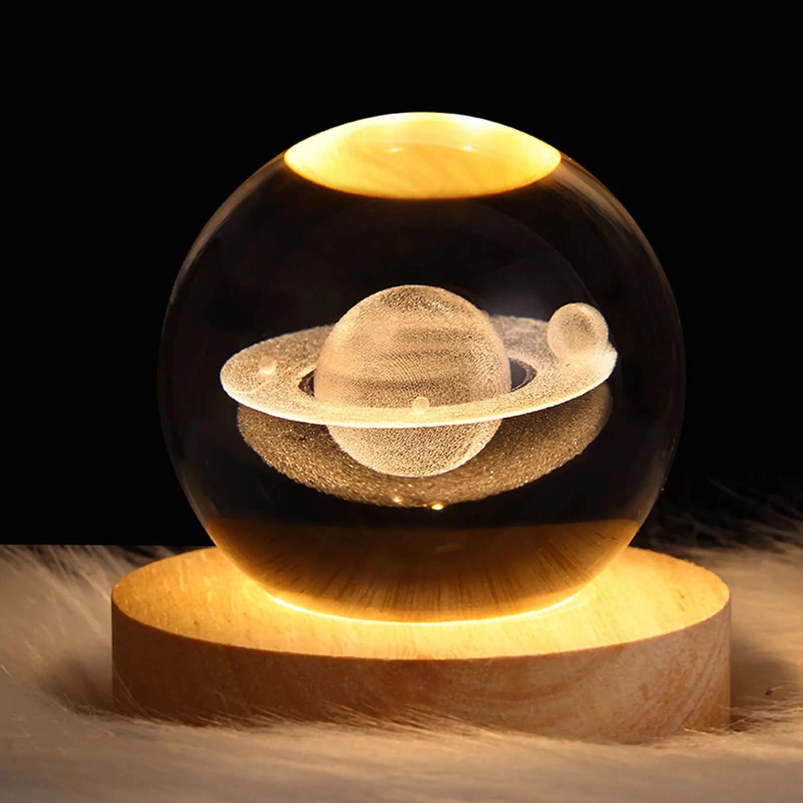 💥LAST DAY SALE 50% OFF🌟3D Planet Crystal Lamp