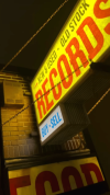 💽Record Store Retro Wall Light - Record Collector Gift✨