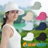 SUN CUBE Women Sun Hat for Outdoor UV Protection, Wide Brim Sun Hat Ponytail, Convertible Zip-Off Beach Hat Visor