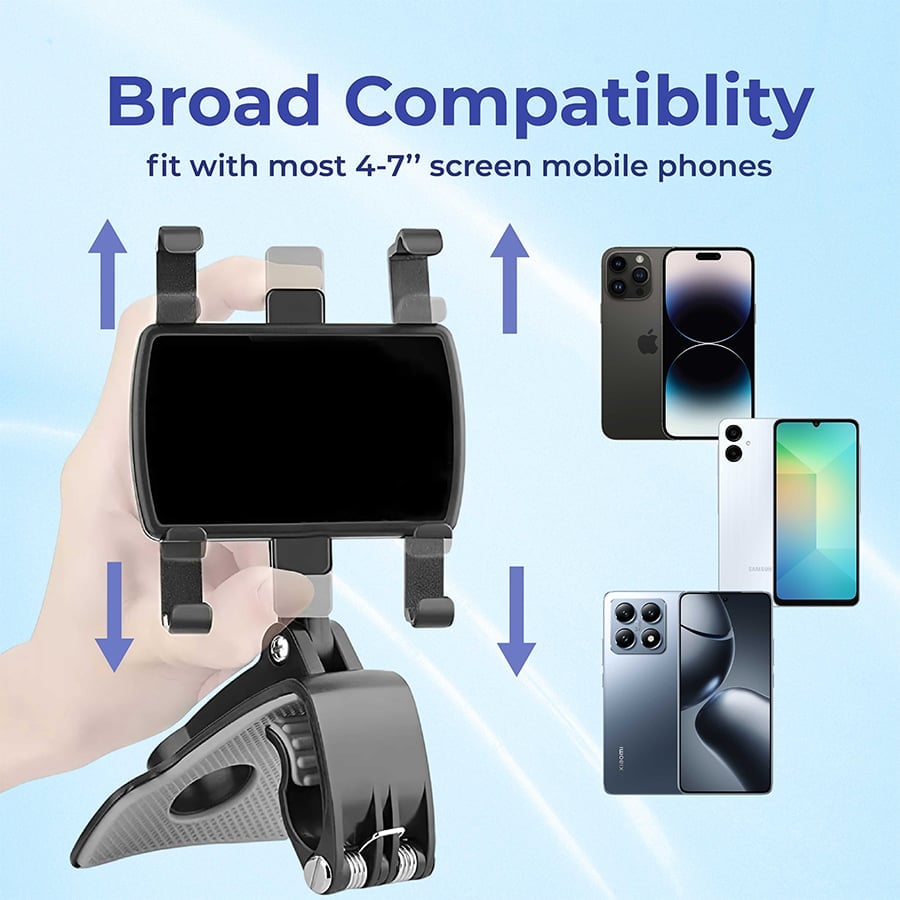 ⏳ Flash Sale: 49% Off - 🔥 Universal 360° Dashboard Phone Holder