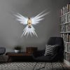 🎄3D Eagle Wall Sconce LED Wall Lamp Resin Animal Statue🦇