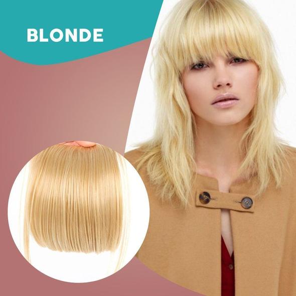 🔥ON SALE🔥Seamless 3D Clip-In Bangs Hair Extensions(Clear Stock Now)