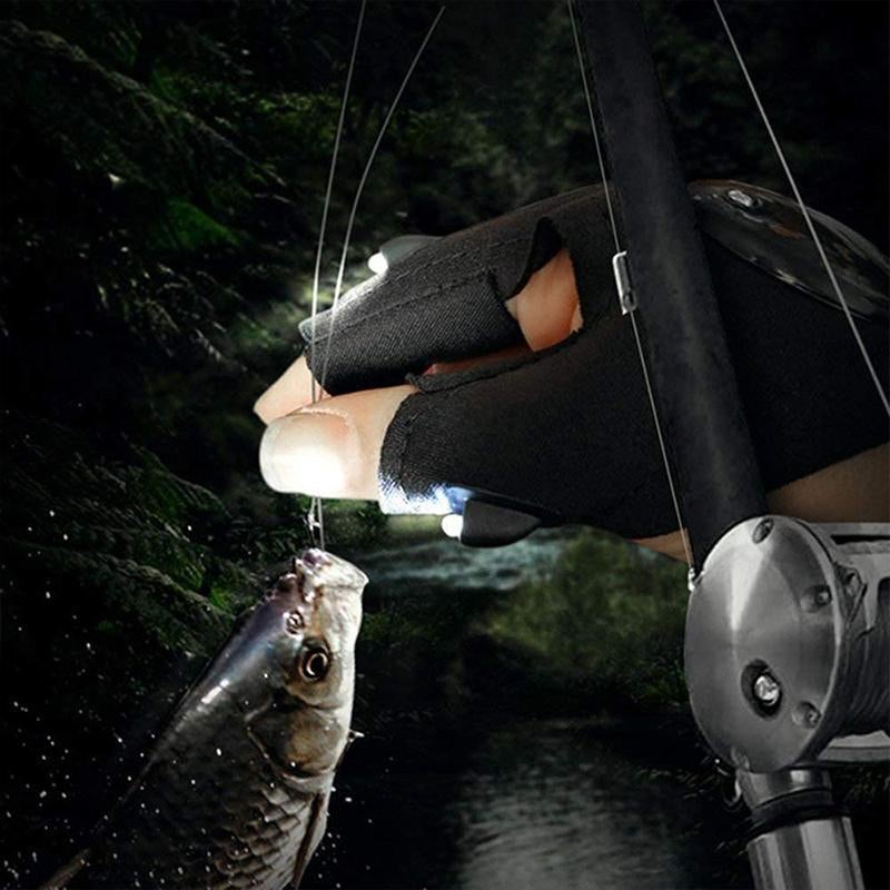 (🎅EARLY CHRISTMAS SALE-48% OFF)LED Gloves with Waterproof Lights - Buy 4 Get Extra 20% OFF
