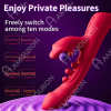 Rose Muncher Biting Mouth Wearable G Spot Vibrator