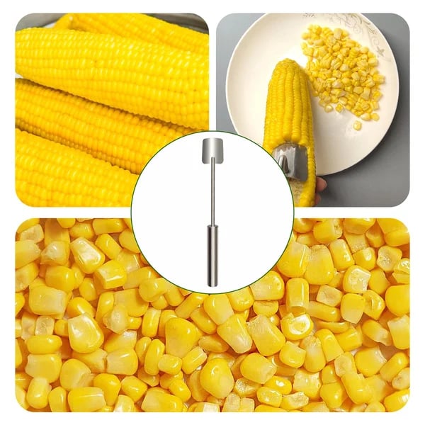 (🌲Early Christmas Sale - 49% OFF) Stainless Steel Corn Stripping Tool, BUY 3 GET 4 FREE(7 PCS) & FREE SHIPPING