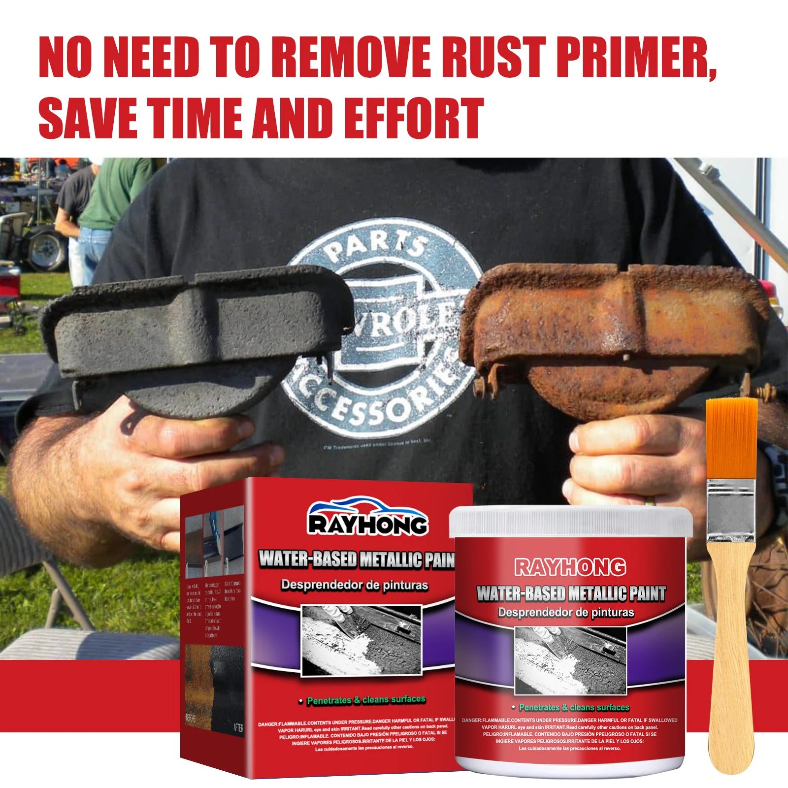 🌞Last Day 50% OFF🌞Water-Based Metal Rust Remover - BUY 2 FREE SHIPPING