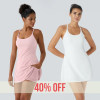 🔥LAST DAY PROMOTION 70% OFF💥Women Workout Tennis Dress With Built In Bra Shorts