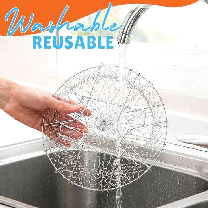 (🌲Early Christmas Sale- SAVE 48% OFF)Foldable Frying Basket Cooking Strainer(buy 2 get 1 free now)
